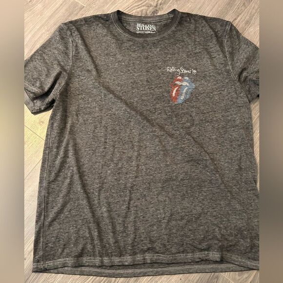 Gray the Rolling Stones Men's T-Shirt - Picture 1 of 5